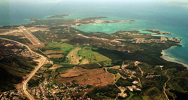 Foto aérea de la Base Roosevelt Roads. (Foto/Suministrada)