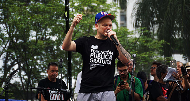 El artista urbano, René Pérez (Residente). (Foto/Twitter)