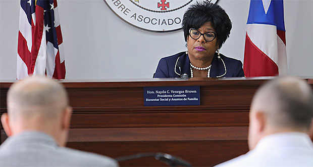 Nayda Venegas Brown, presidenta de la Comisión de Bienestar Social del Senado. (Foto/Suministrada)  