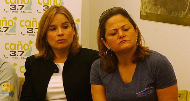 Carmen Yulín Cruz Soto, alcaldesa de San Juan, junto a Melissa Mark Viverito. (Foto/Suministrada)