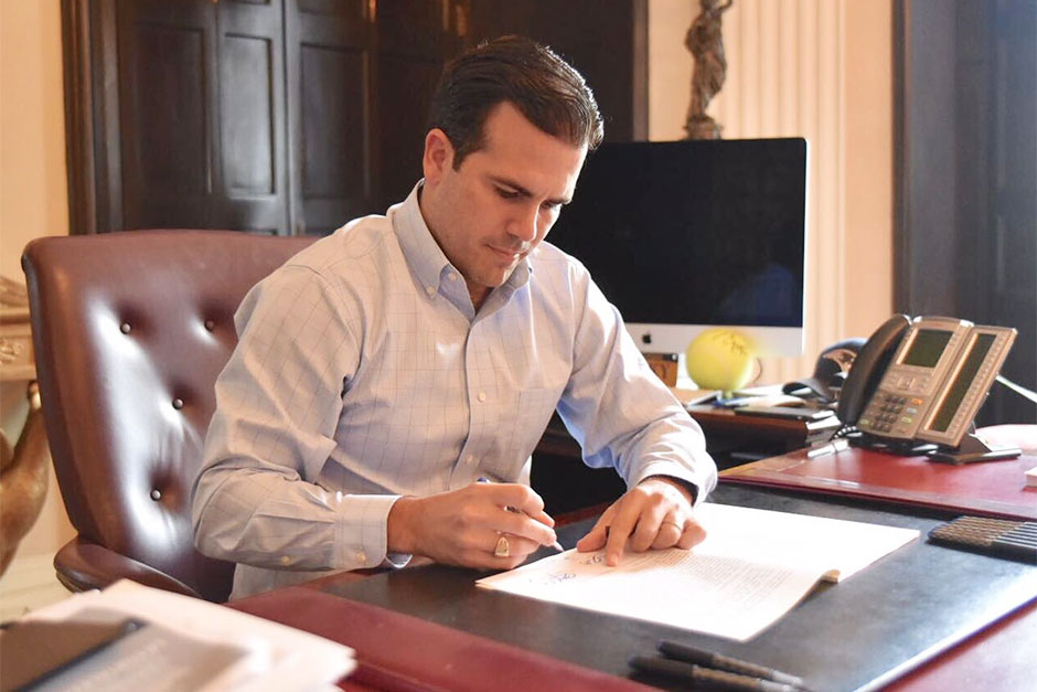 Ricardo Rosselló Nevares,  gobernador de Puerto Rico.  (Foto/Archivo)