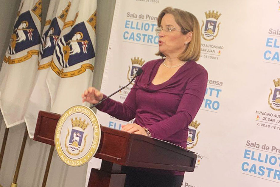 Carmen Yulín Cruz Soto, alcaldesa de San Juan. (Foto/Suministrada) 