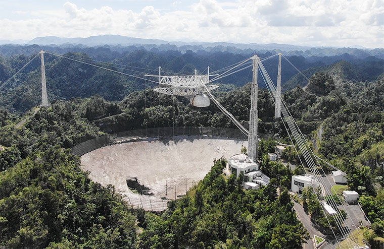 Observatorio de Arecibo. (Foto/National Science Foundation)