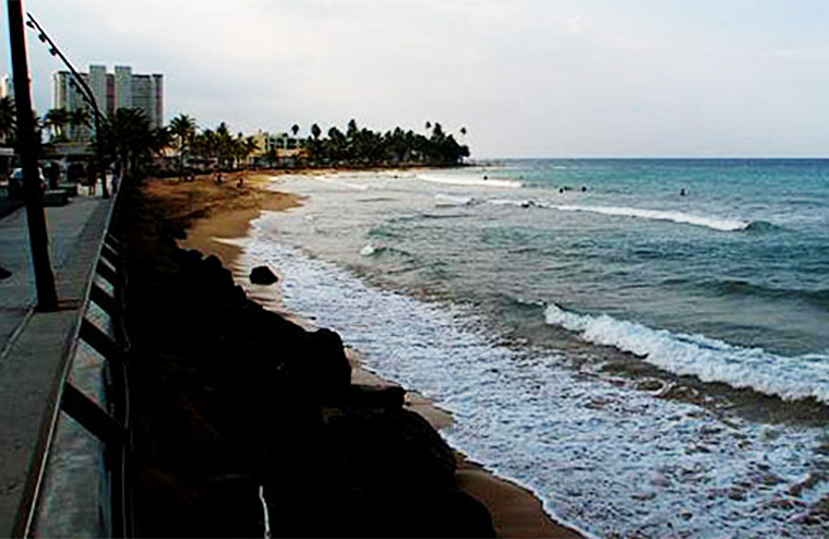 Playa La Pared en Luquillo. (Foto/Suministrada)