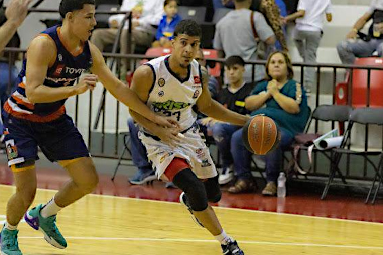 Por Humacao, Cristian Díaz lideró a los Grises con 23 puntos, 6 rebotes, 5 asistencias y 4 robos de balón. (Foto/Suministrada)