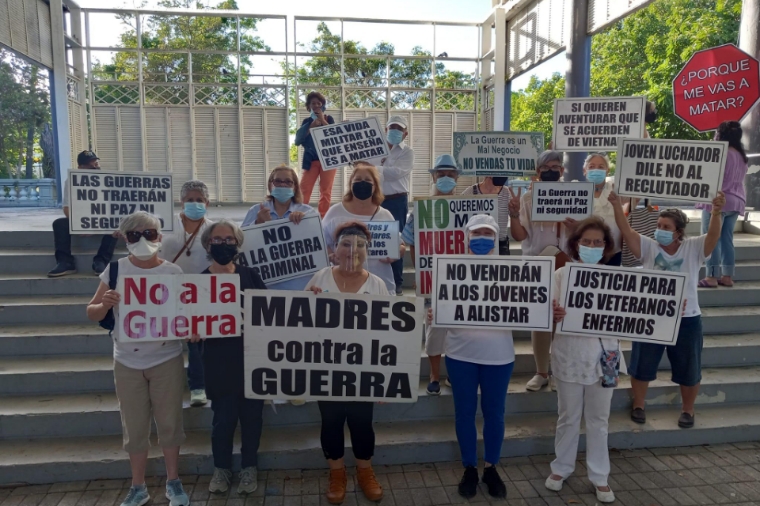 Madres contra la Guerra condenan el conflicto entre Israel y Palestina