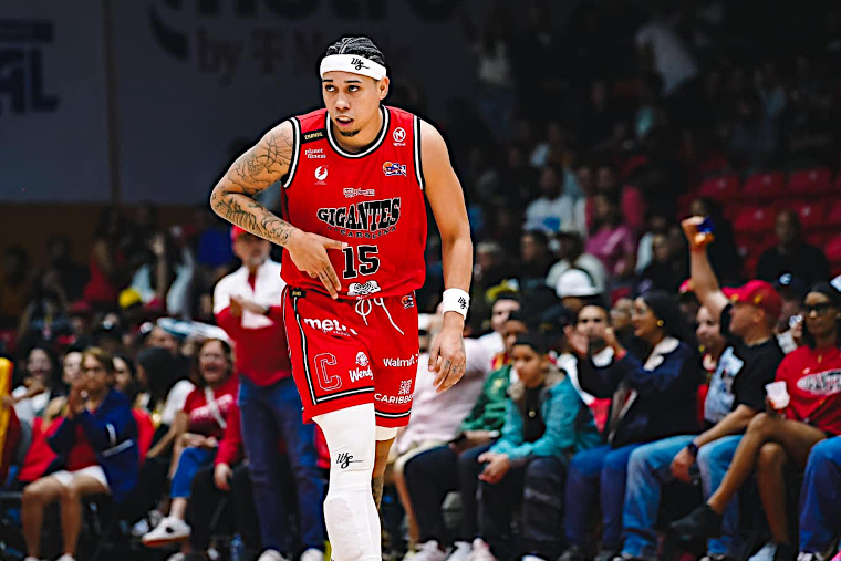 Ismael Cruz vistió el pasado mes de febrero los colores de Puerto Rico en el Clasificatorio FIBA al AmeriCup 2025. (Foto Suministrada)